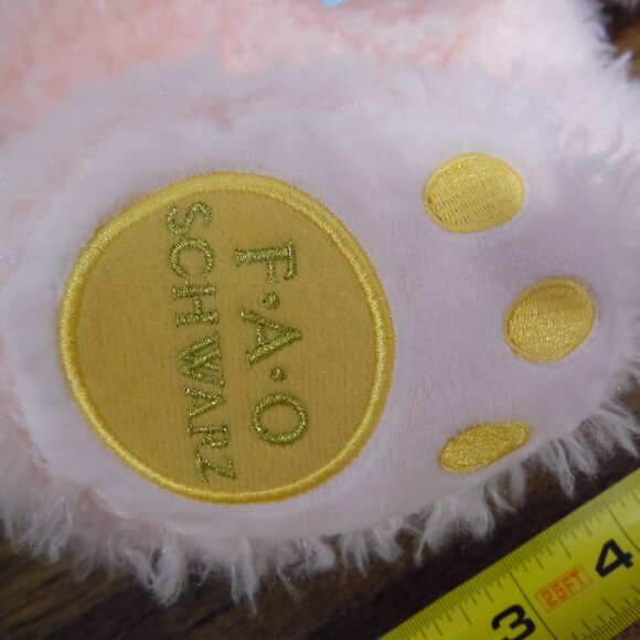 FAO Schwarz 16inch tall Pink Plush Bunny Rabbit New! - Picture 5 of 9